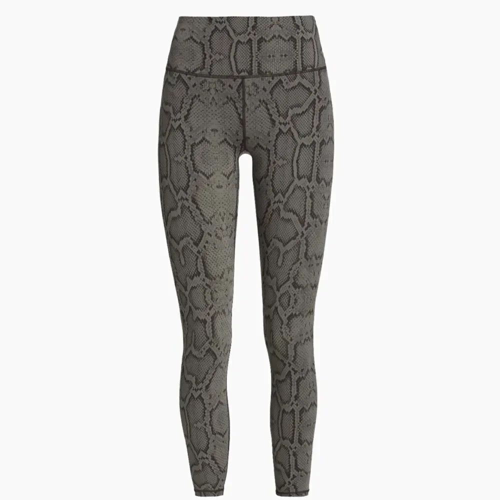 Varley Let's Go High-Rise Leggings Snakeskin Print Pants